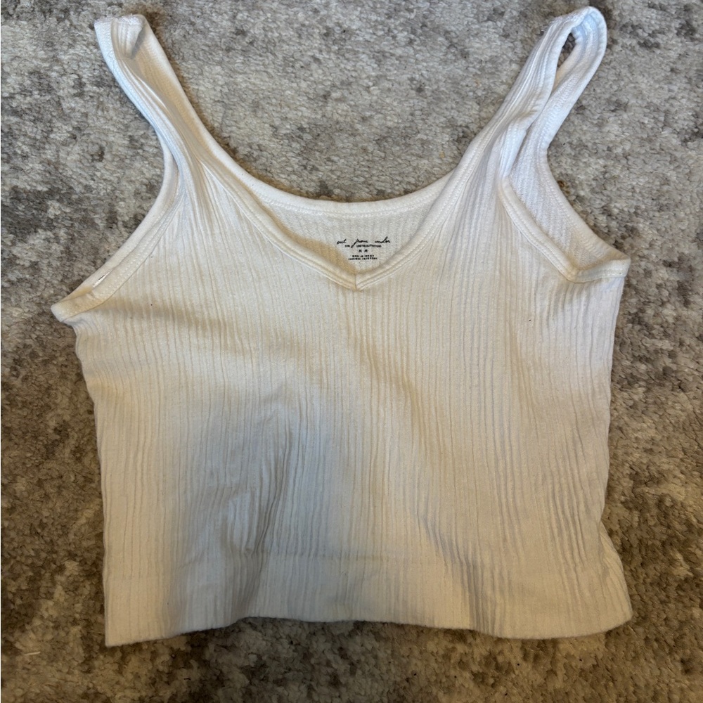 Women's Cream Tank Top